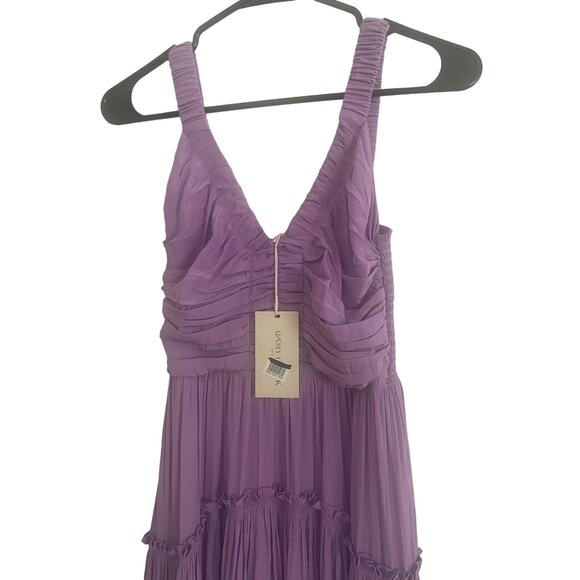 Ramy Brook Cleo Dress Maui Lilac XS, Lavendar Flowing Chiffon, A04, $179, NWT - Picture 3 of 6